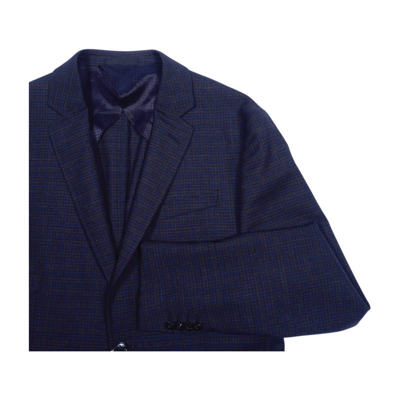 Lab Pal Zileri Navy Checks Sport Coat