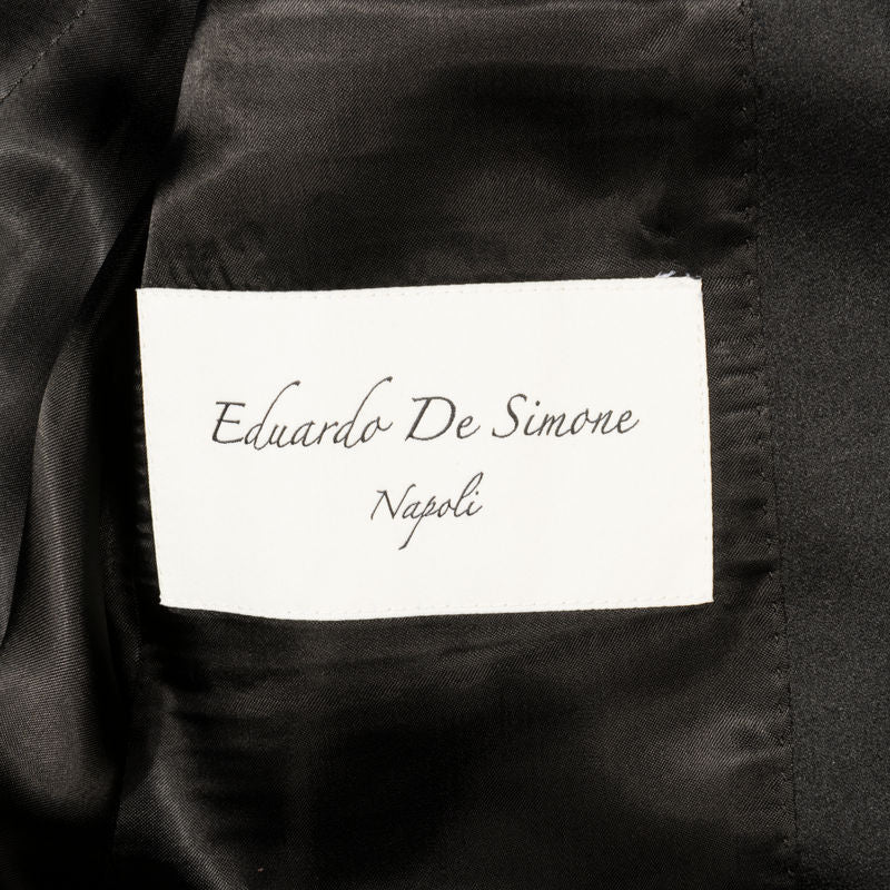 Neapolitan Hand Tailored Black Velvet Tuxedo Dinner Jacket