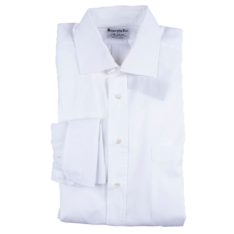 Stenströms White French Cuff Shirt