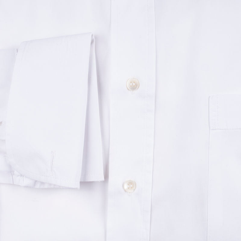 Stenströms White French Cuff Shirt