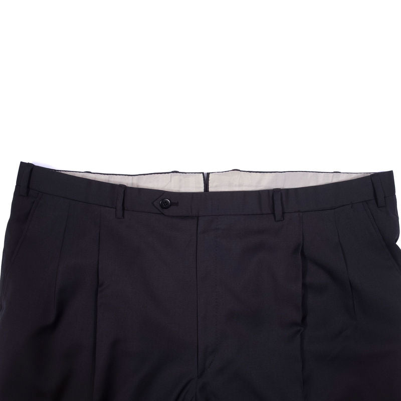 Charcoal Wool Dress Trouser