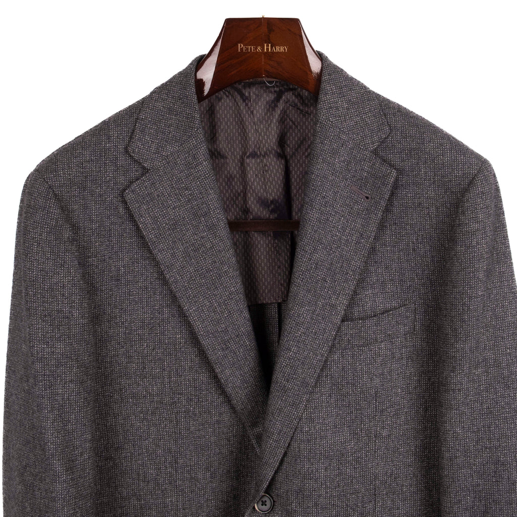 Grey Wool & Cashmere Sport Coat
