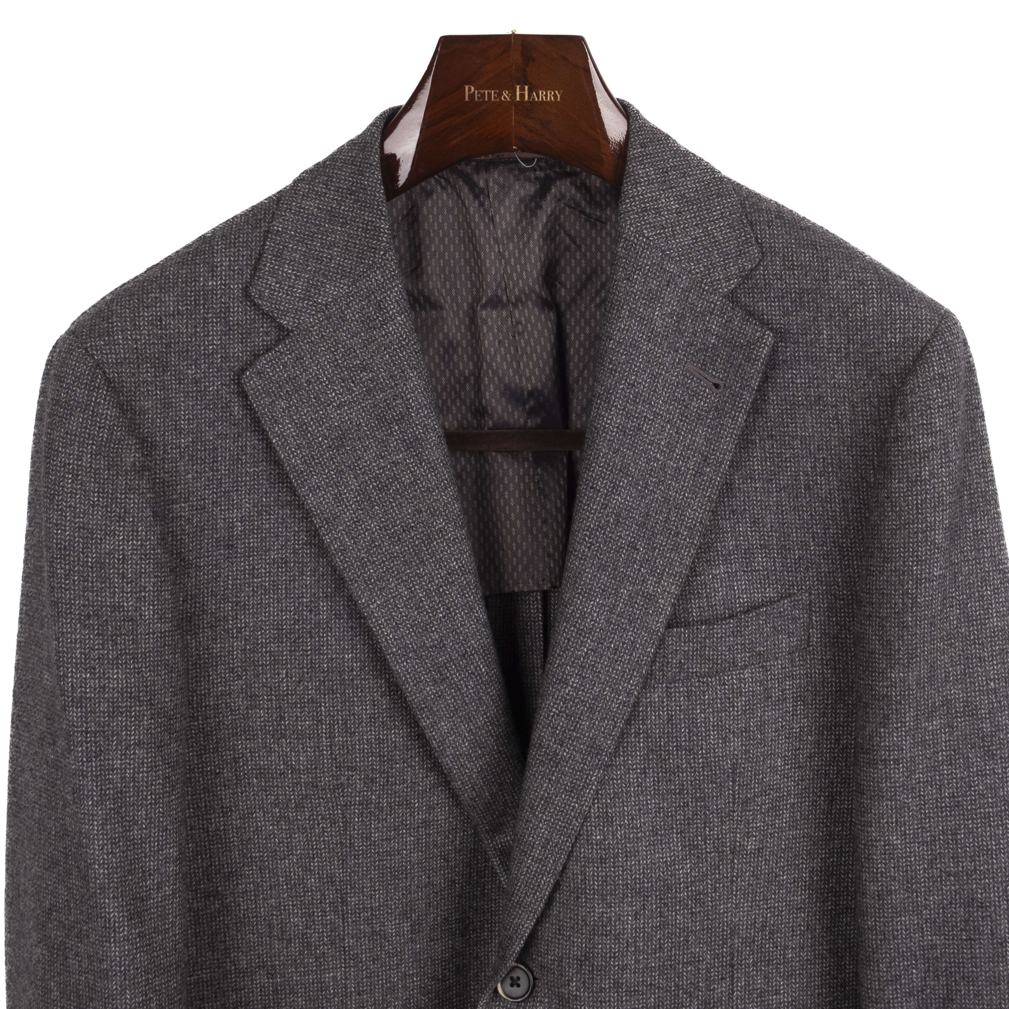 Grey Wool & Cashmere Sport Coat