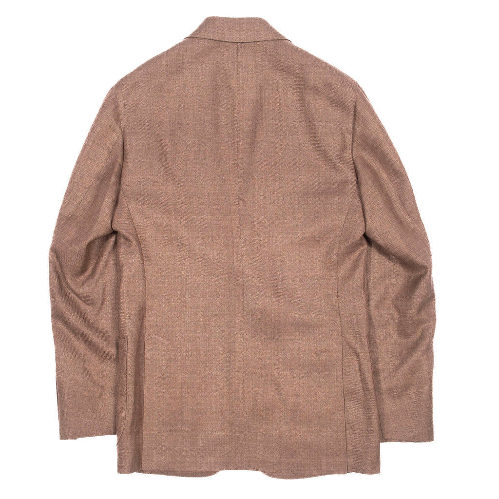 Est Retail Price 12 000 SEK - Eduardo De Simone Brown Wool/Silk/Linen Sport Coat