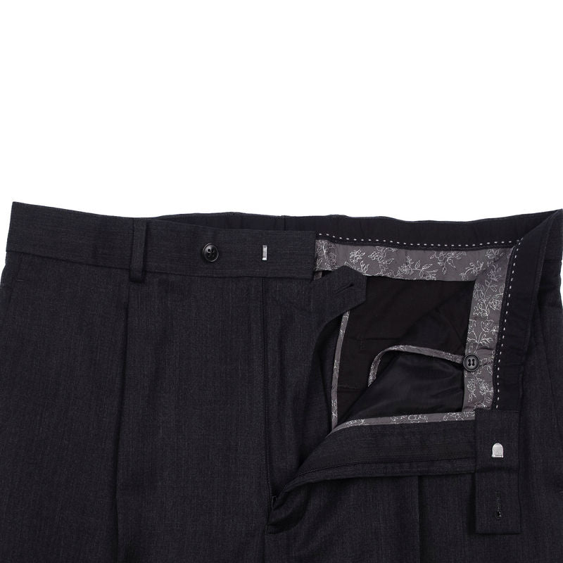 Grey Wool Dress Trouser
