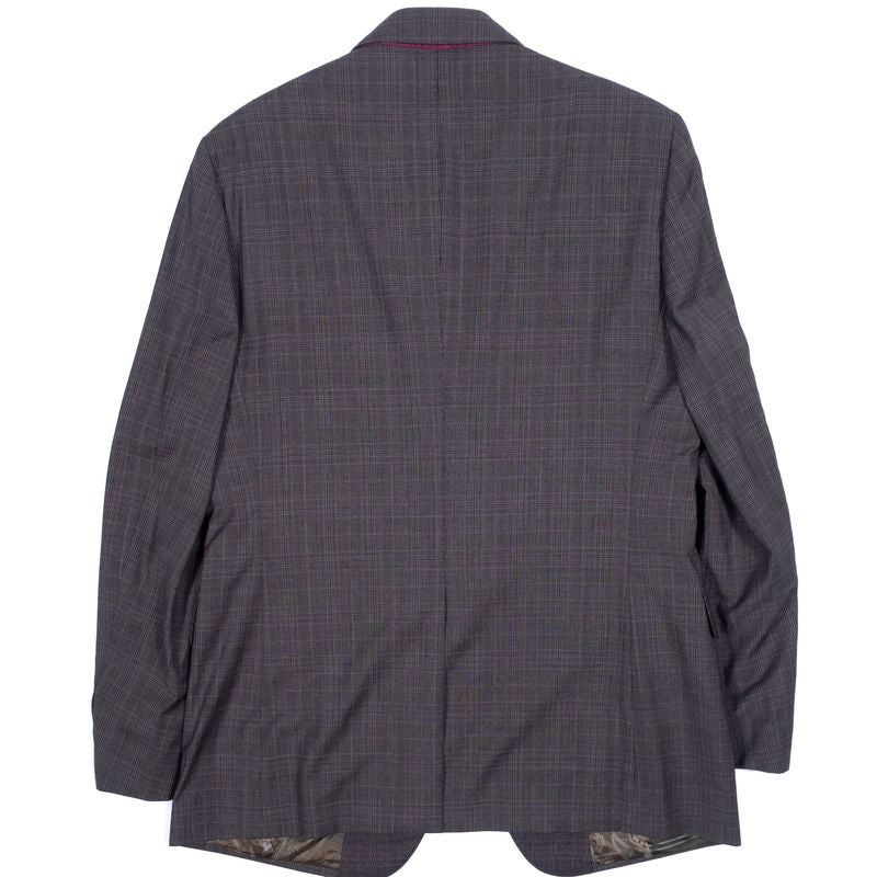 Etro Grey Check Sport Coat