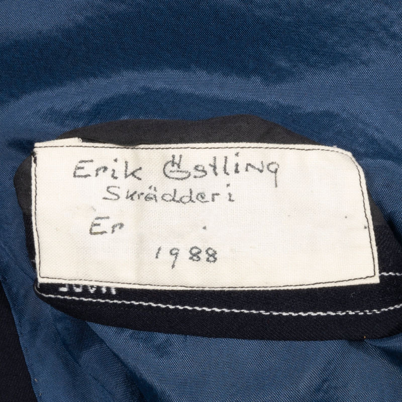 Navy Bespoke Wool Sport Coat