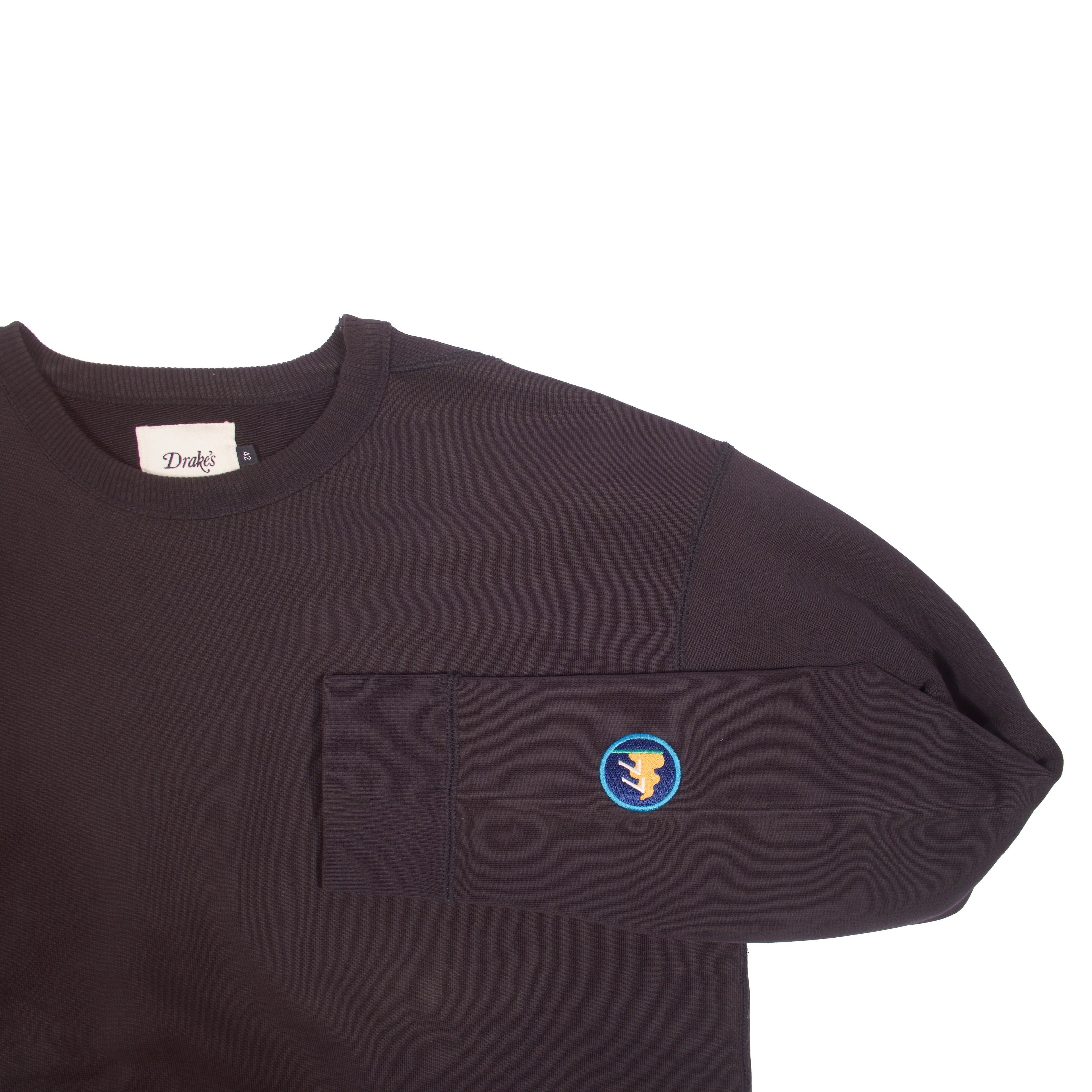 Drake’s Navy Sweatshirt
