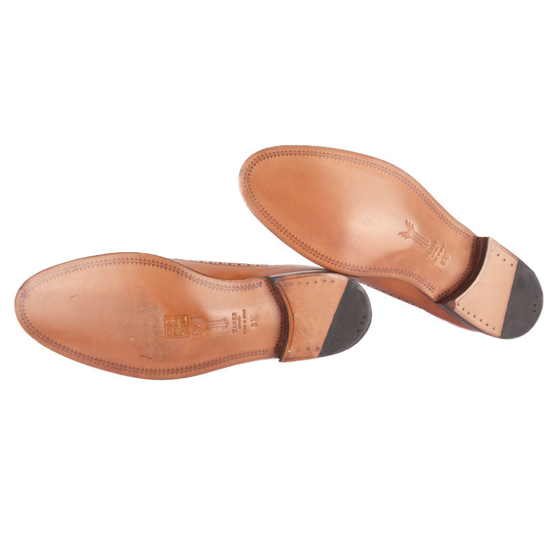 Box Calf Cognac Brogue Derbies