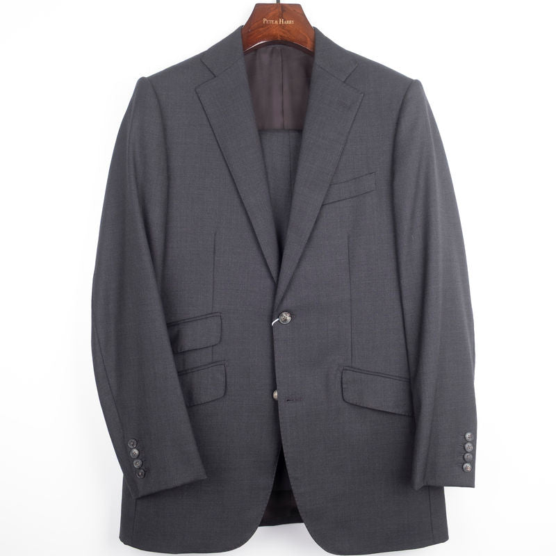 Grey Notch Lapel Suit