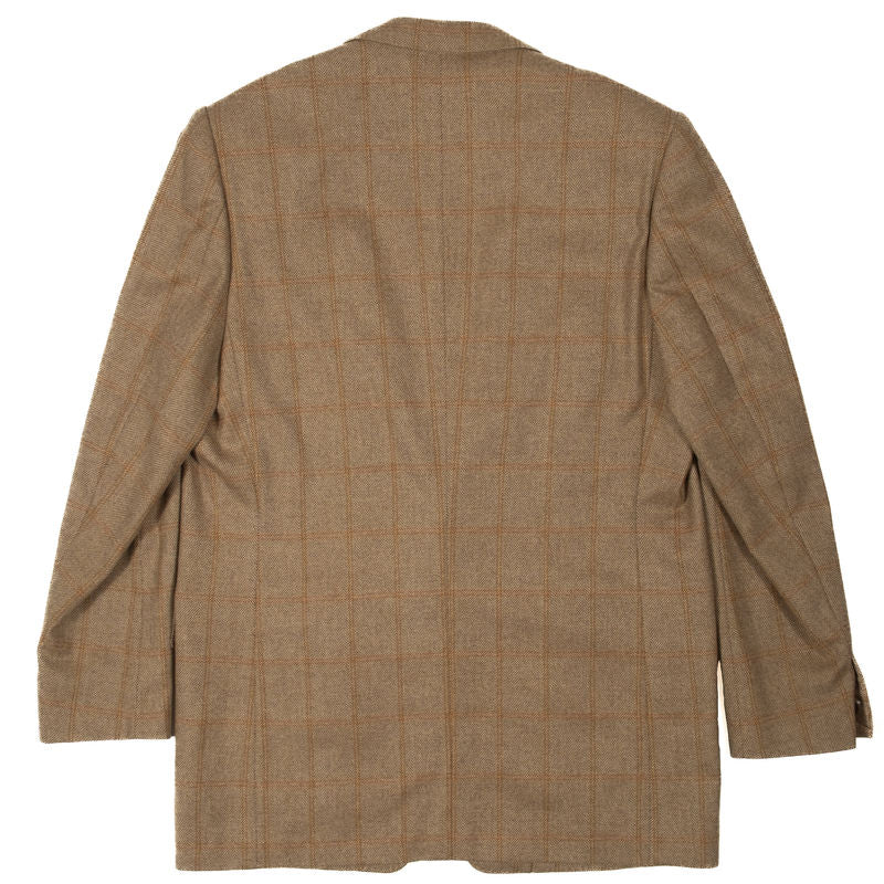 Thomas Fitwell Bespoke Herringbone Blazer Sz 56