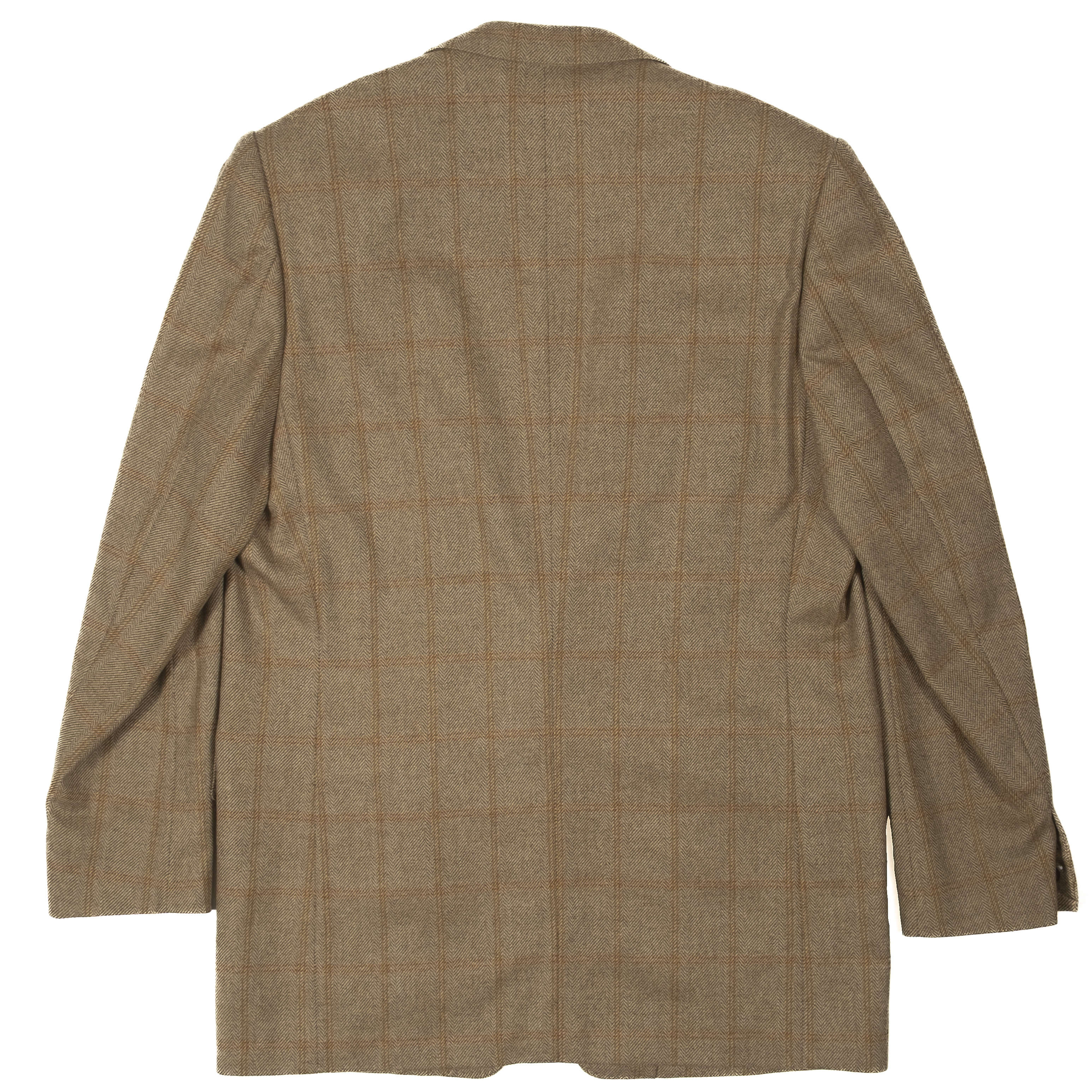Thomas Fitwell Bespoke Herringbone Blazer Sz 56