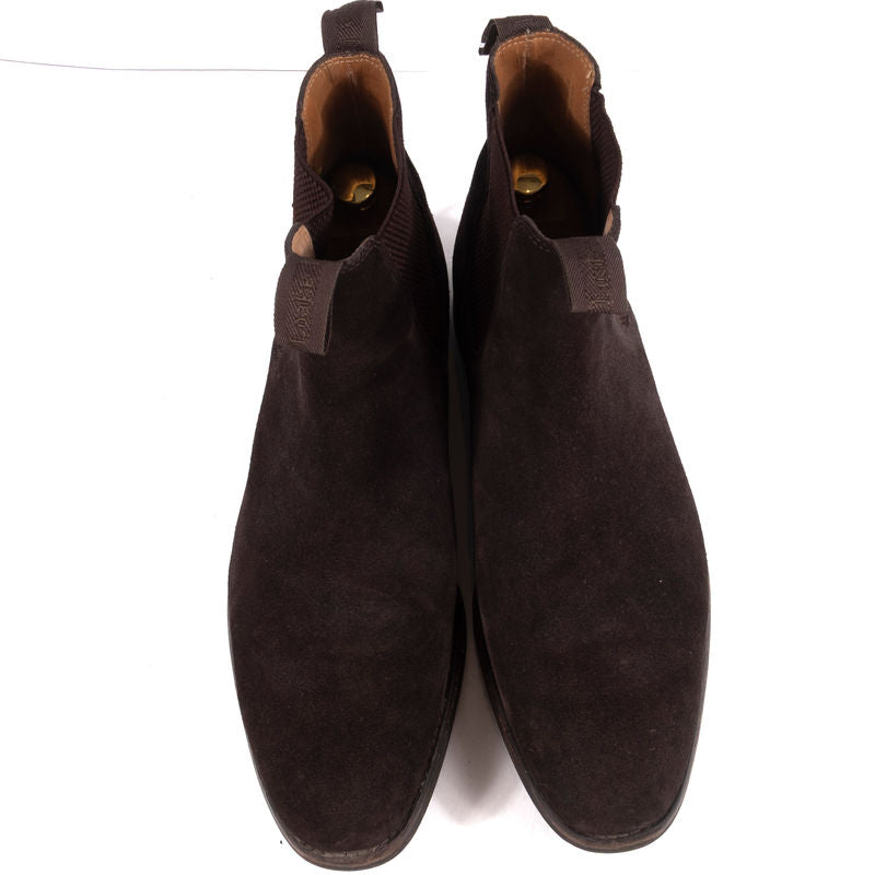 Loake Brown Suede Chelsea Boots