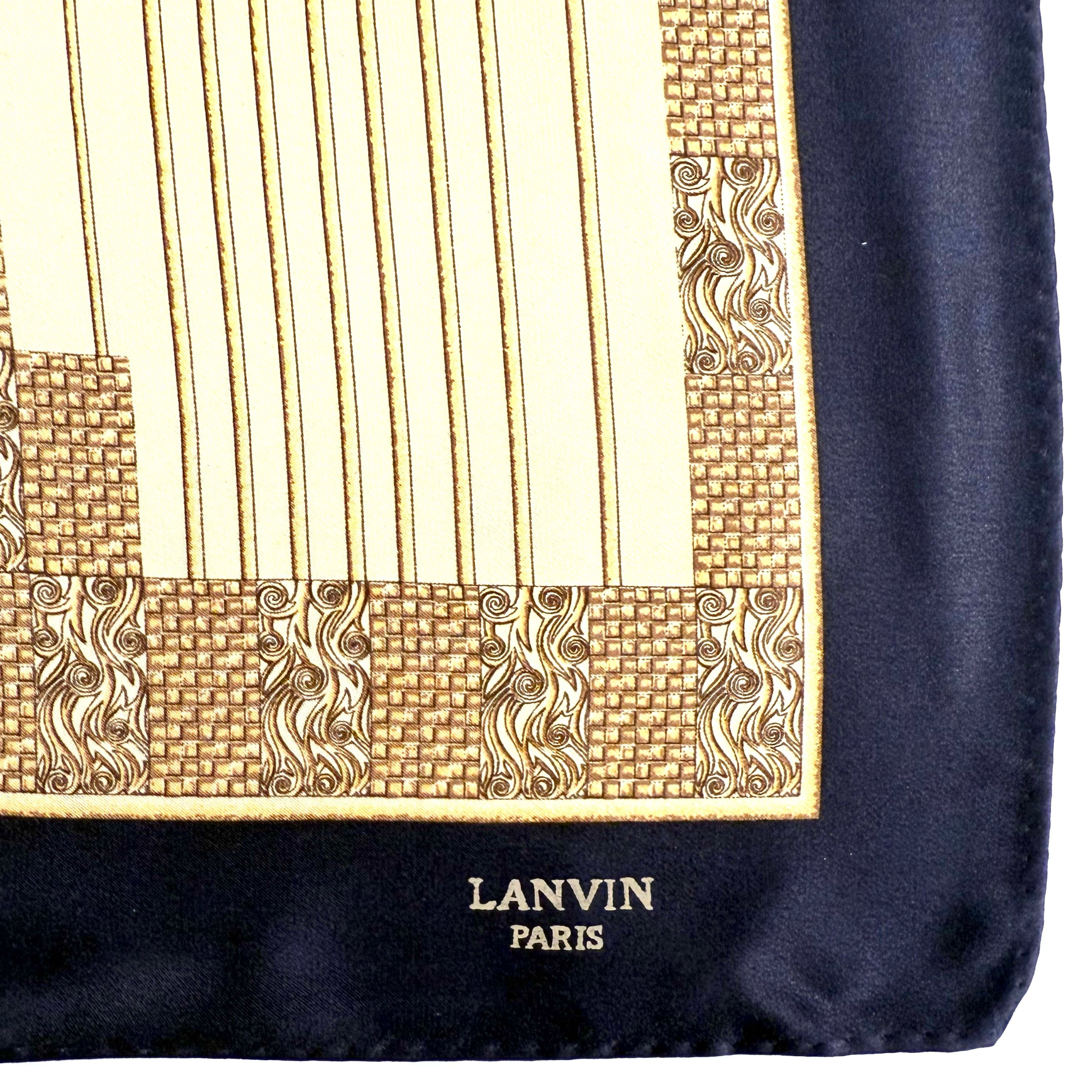 Beige Pocket Square