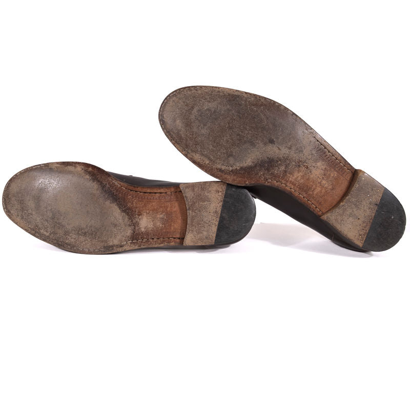 Cole Haan Dark Brown Penny Loafers