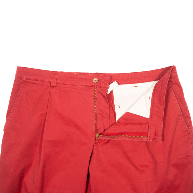 Red Casual Trousers Sz 50