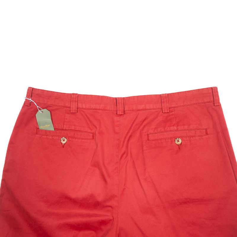 Red Casual Trousers Sz 50