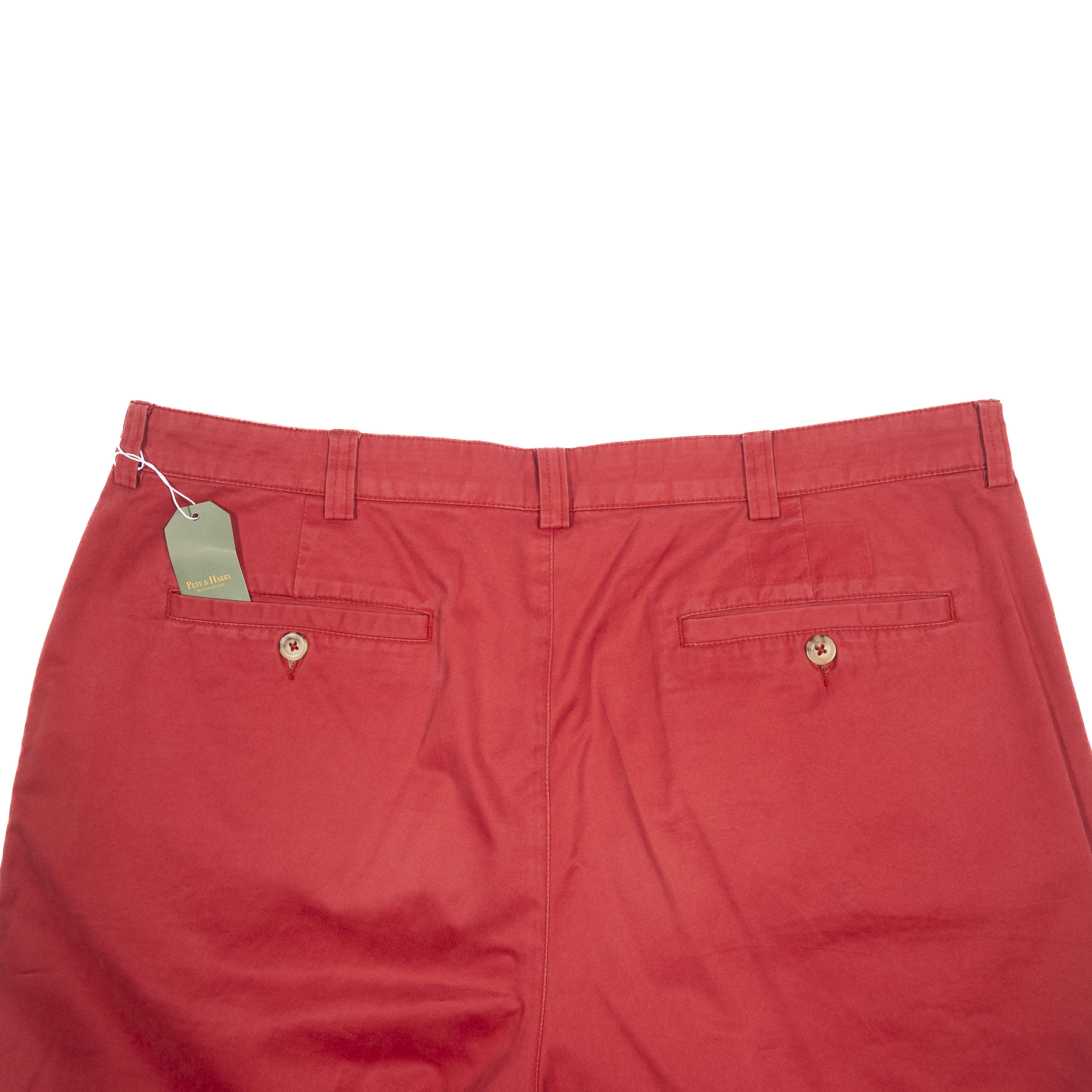 Red Casual Trousers Sz 50