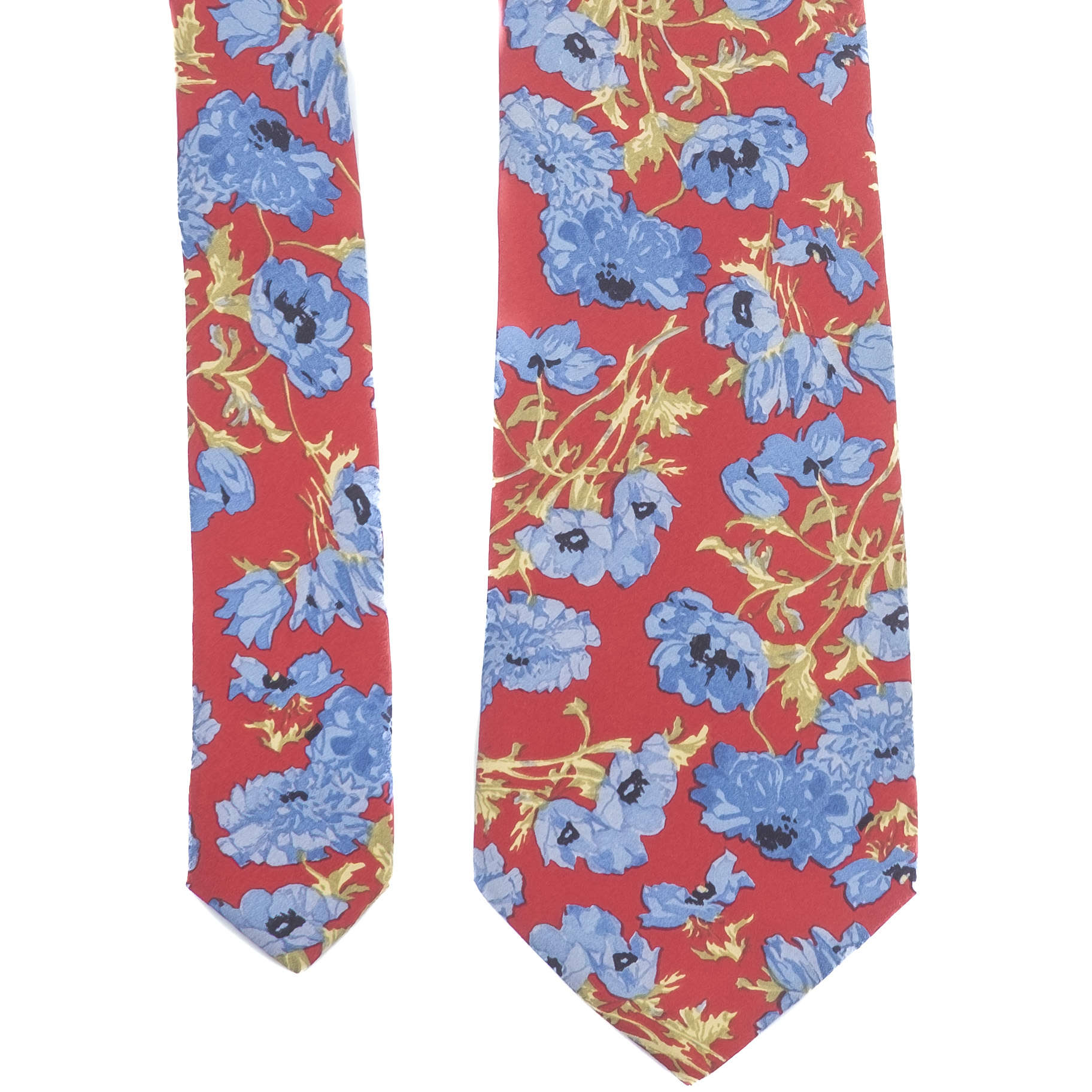 Red Flower Tie