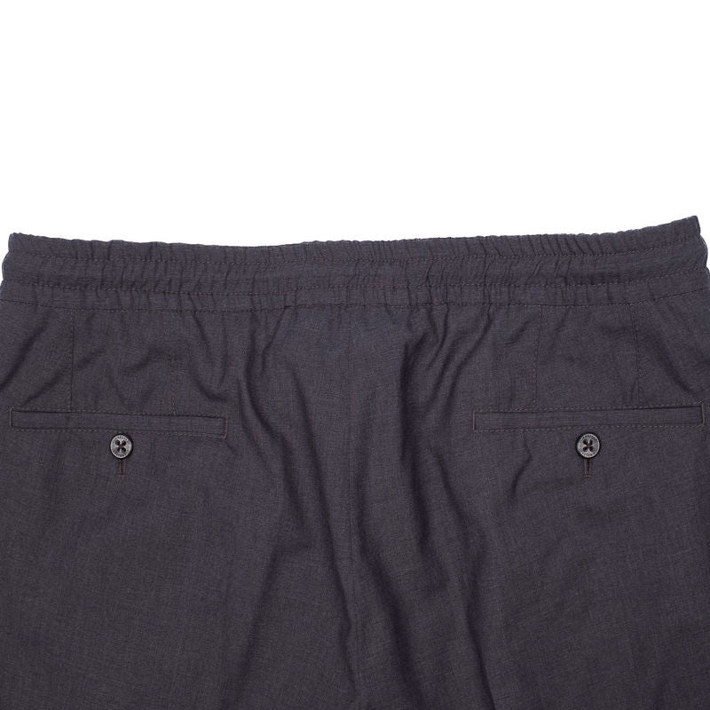 Grey Drawstring Casual Trouser