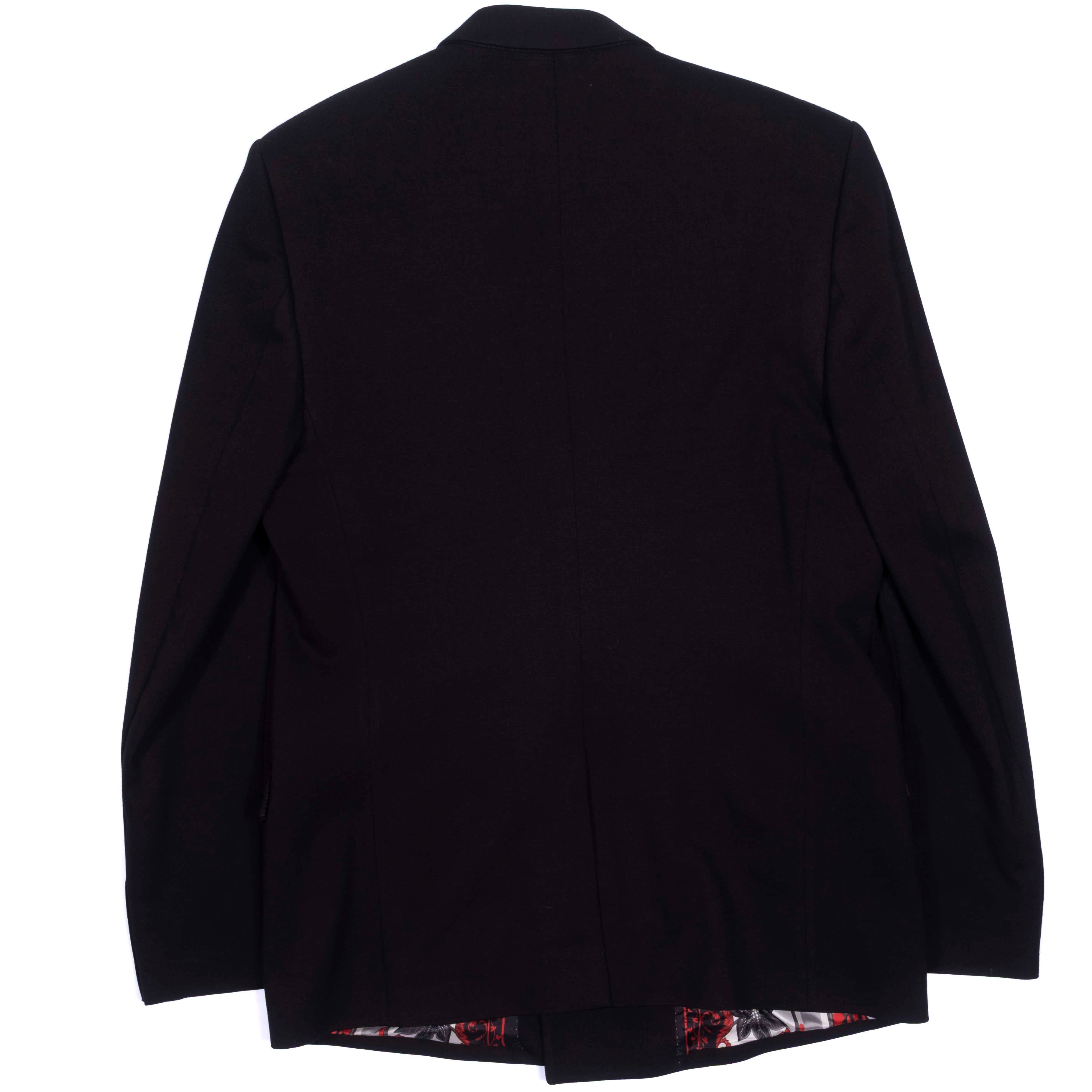Black Double Breasted Sport Coat