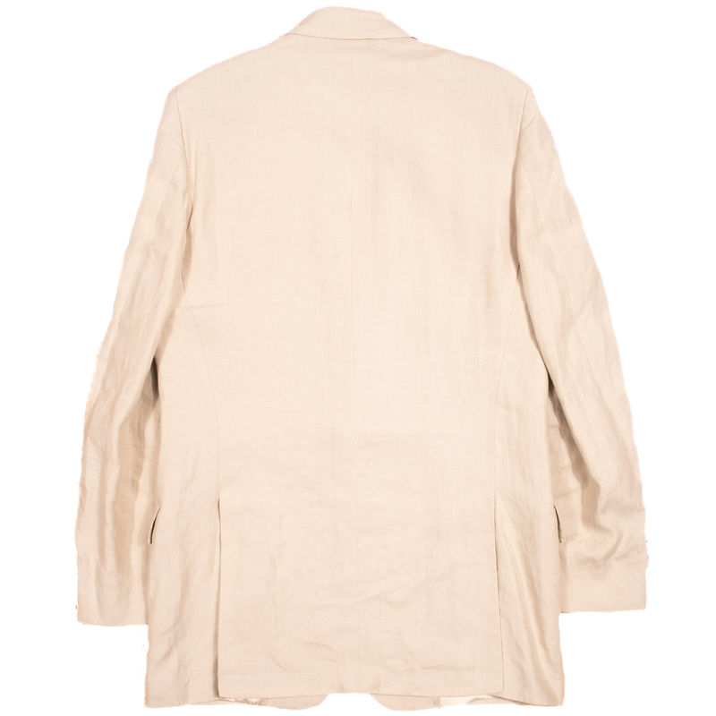 Ede & Ravenscroft Sand Linen Suit Sz 54