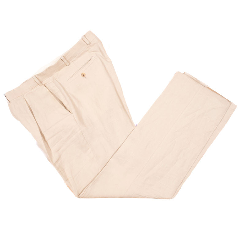 Ede & Ravenscroft Sand Linen Suit Sz 54