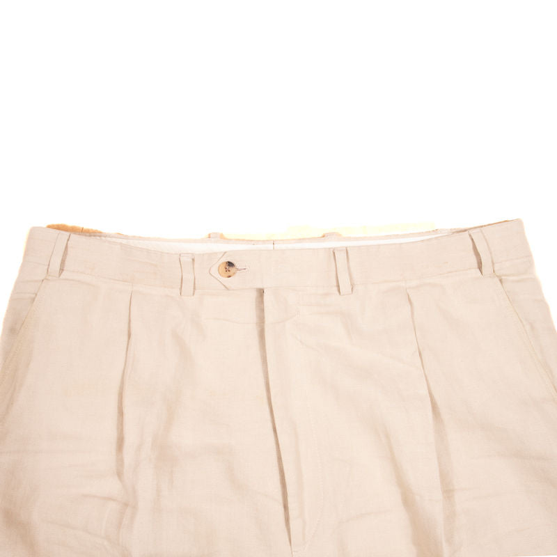 Ede & Ravenscroft Sand Linen Suit Sz 54