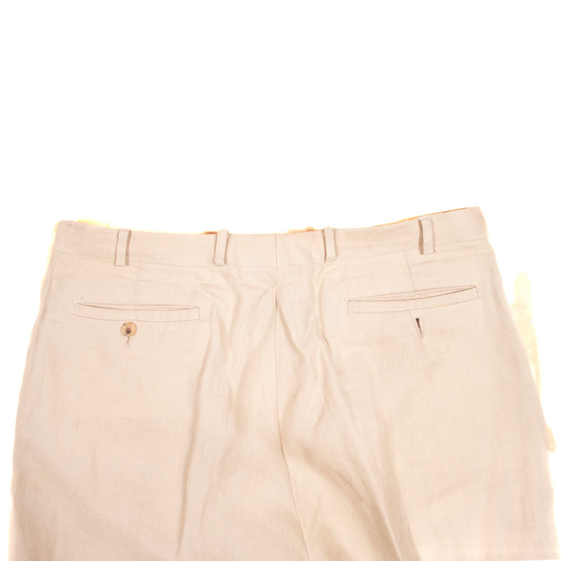 Ede & Ravenscroft Sand Linen Suit Sz 54