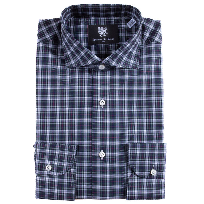Neapolitan Hand Tailored Checked Shirt