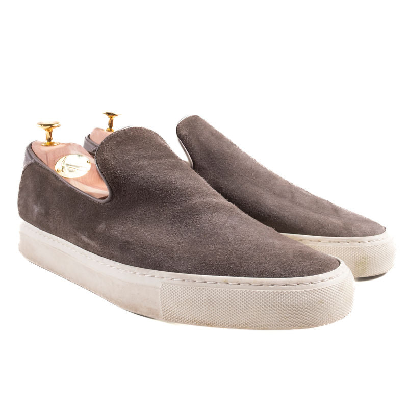 C.QP Suede Loafers