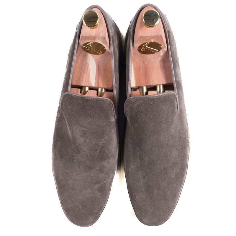 C.QP Suede Loafers