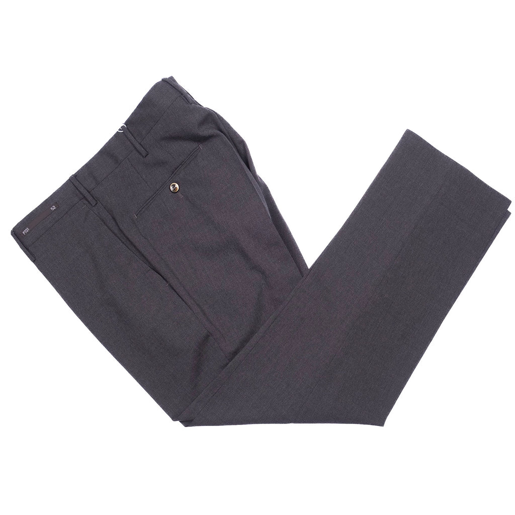 Grey Wool Dress Trouser