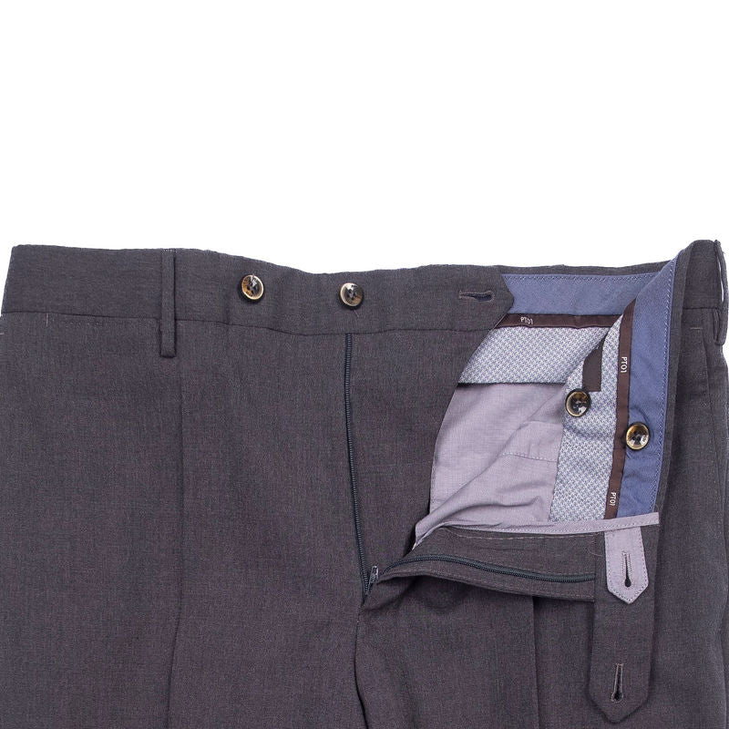 Grey Wool Dress Trouser