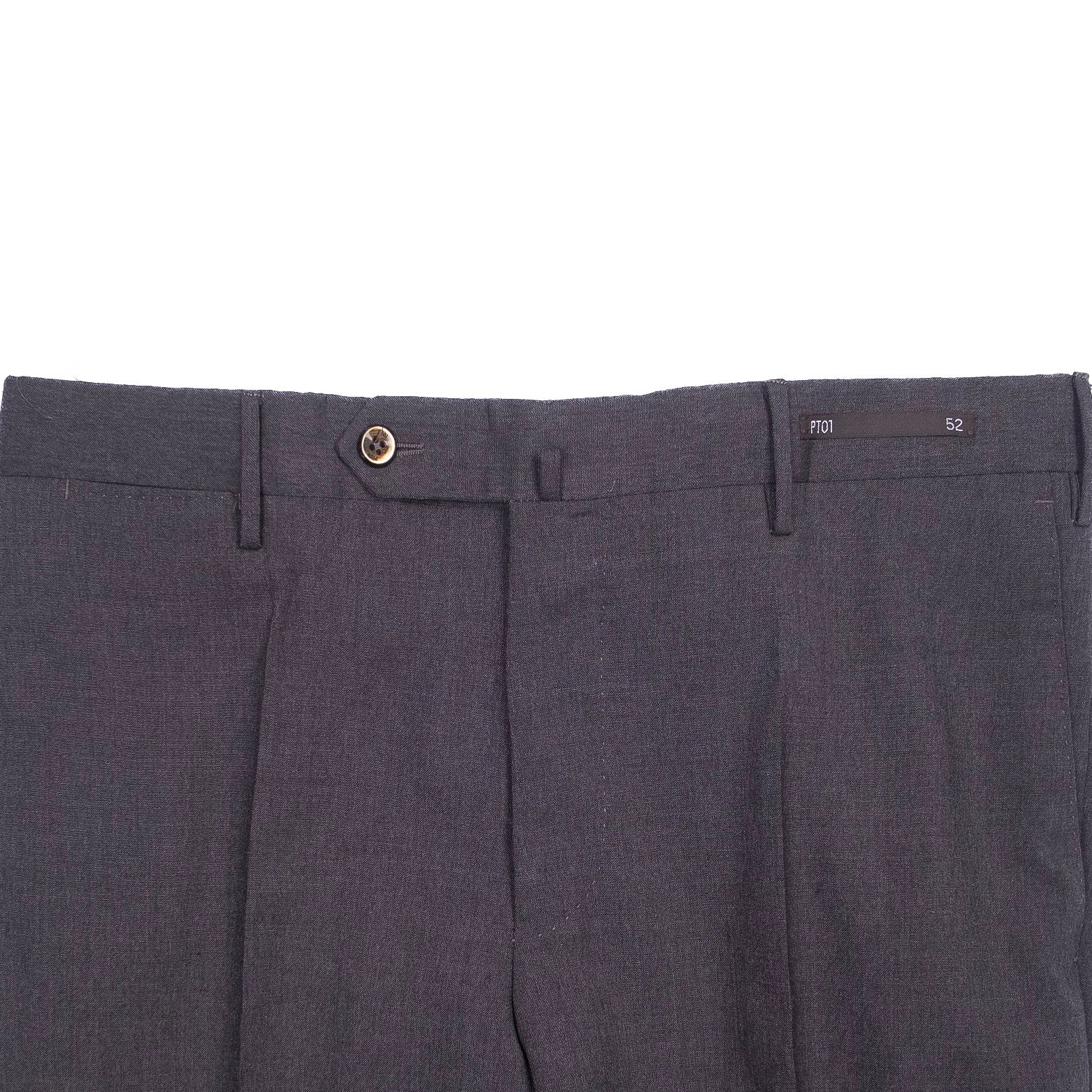 Grey Wool Dress Trouser