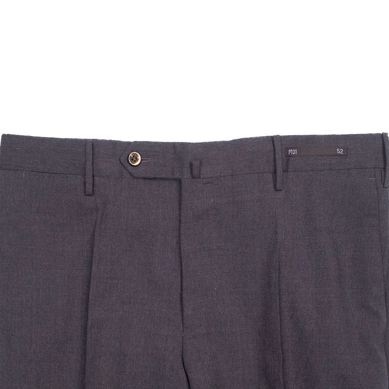 Grey Wool Dress Trouser
