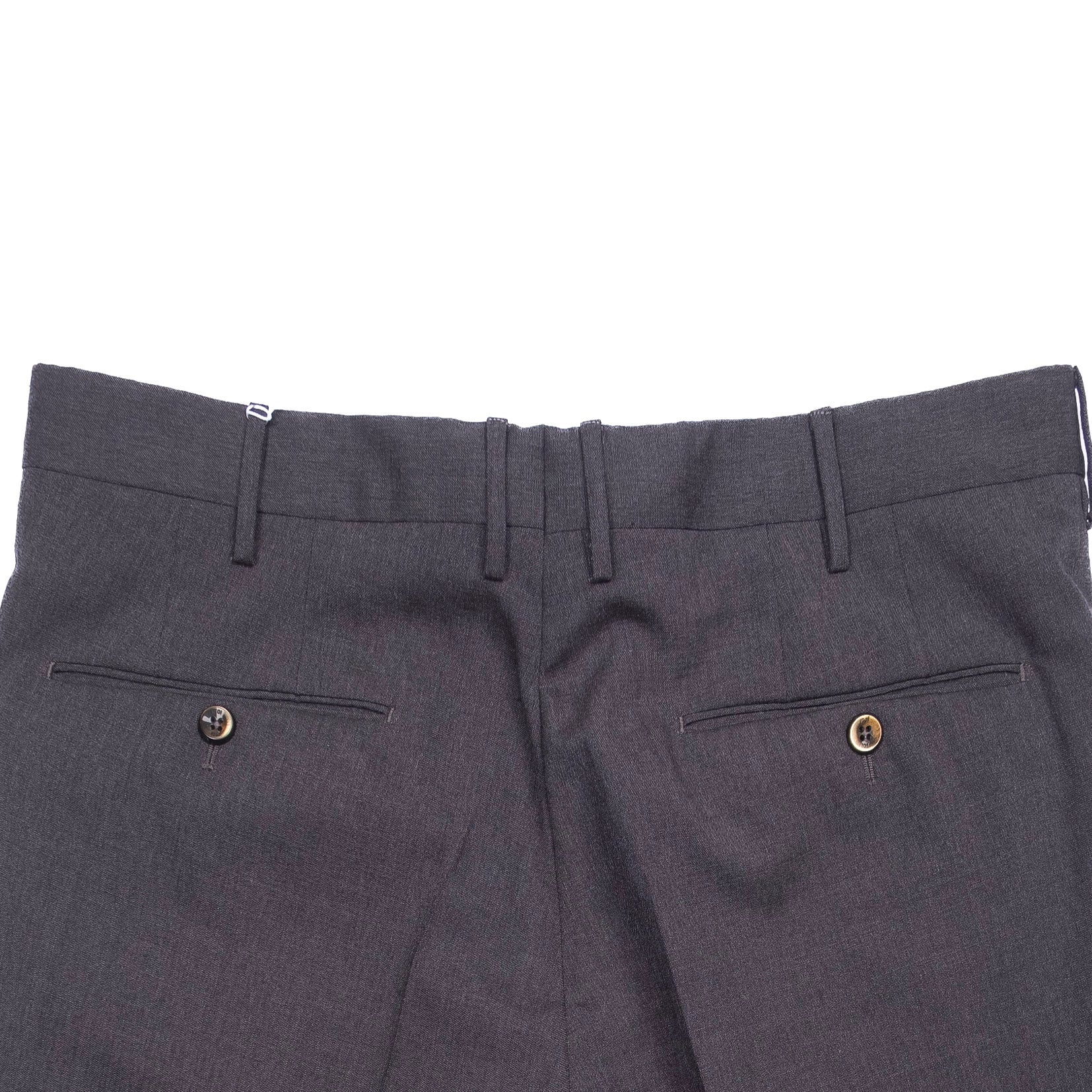 Grey Wool Dress Trouser