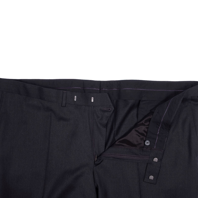 Eduard Dressler Grey Wool Trousers