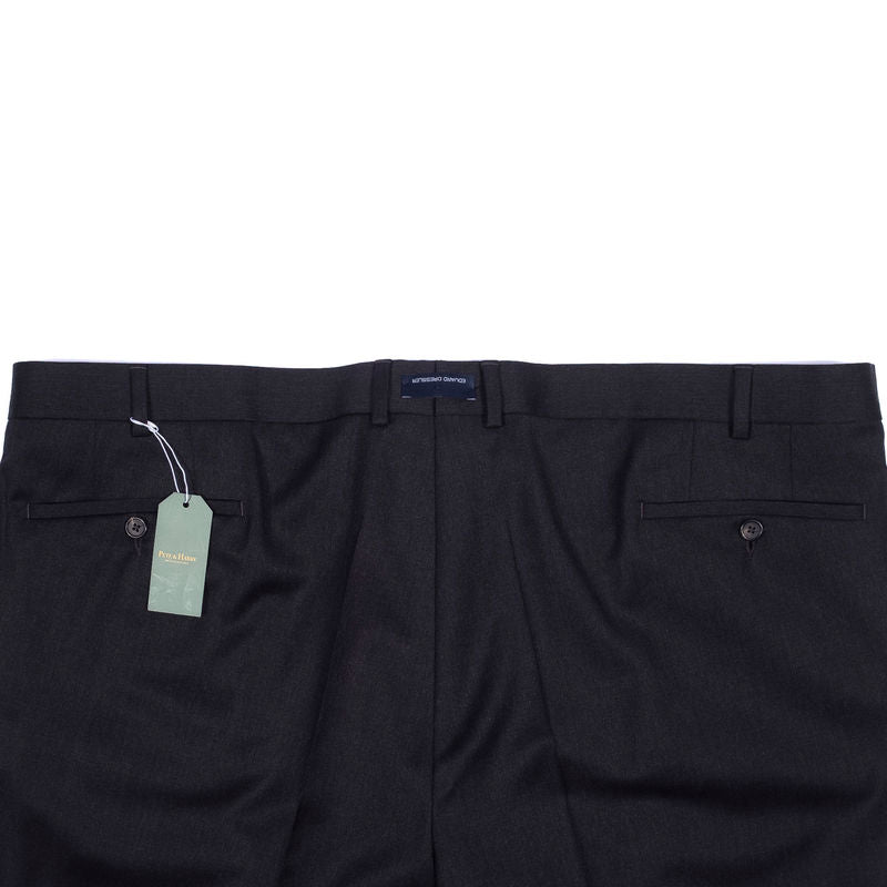 Eduard Dressler Grey Wool Trousers