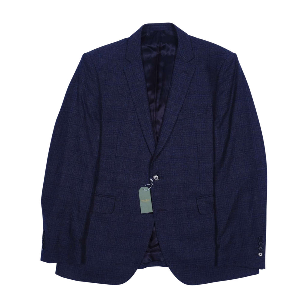 Navy Checks Sport Coat
