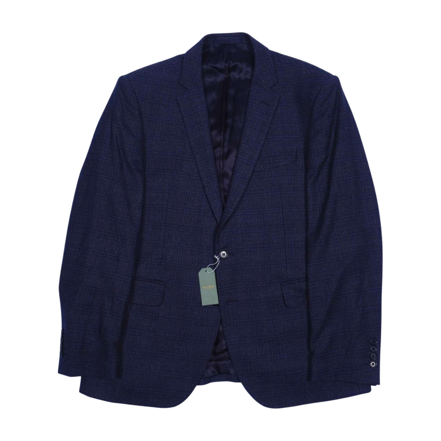 Navy Checks Sport Coat
