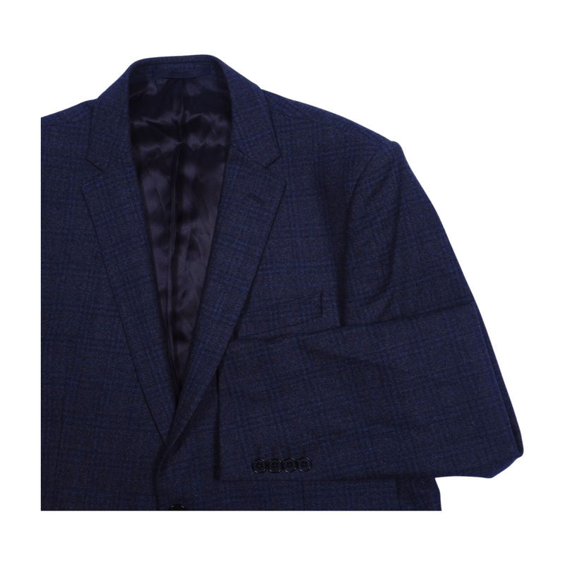 Navy Checks Sport Coat