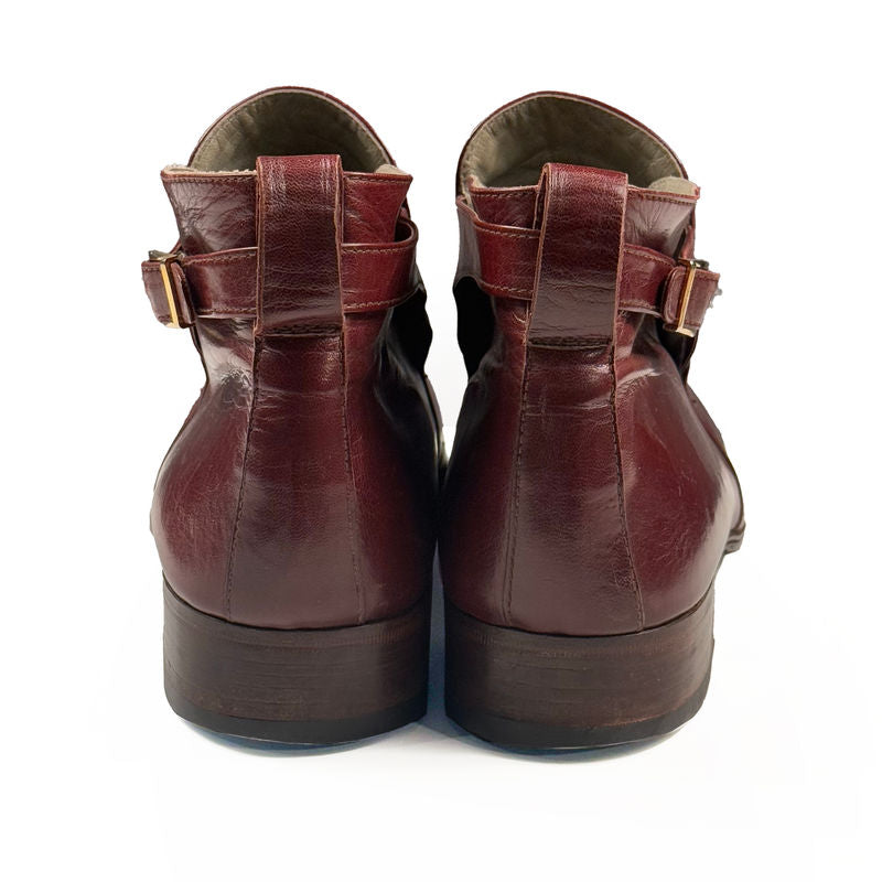 Moreschi Red Jodhpur Boots