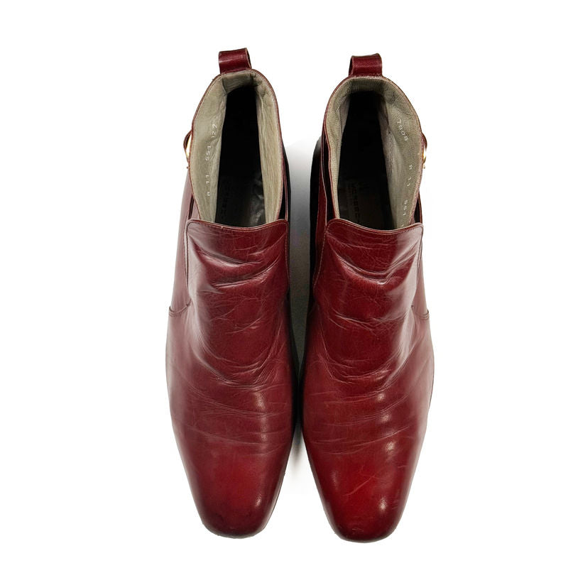 Moreschi Red Jodhpur Boots