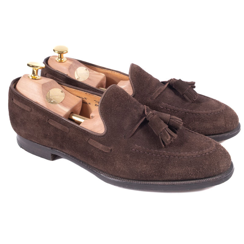 Crockett & Jones Brown Tassel Loafers