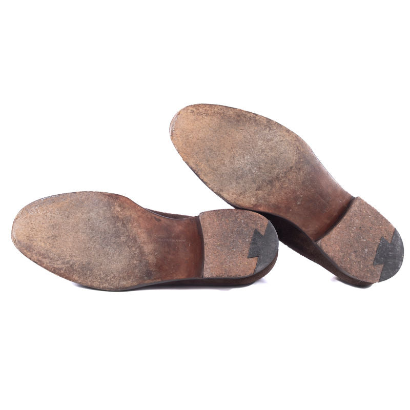 Crockett & Jones Brown Tassel Loafers