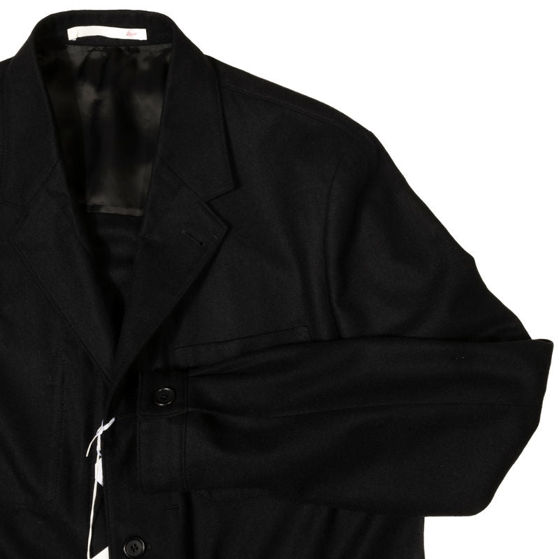 Neapolitan Hand Tailored Black Utility Jacket