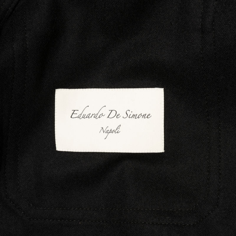 Neapolitan Tailored Black Utility Jacket Sz 50