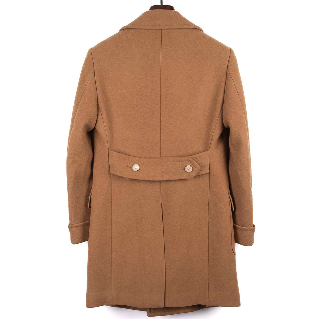 Camel Double Breasted Winter Coat