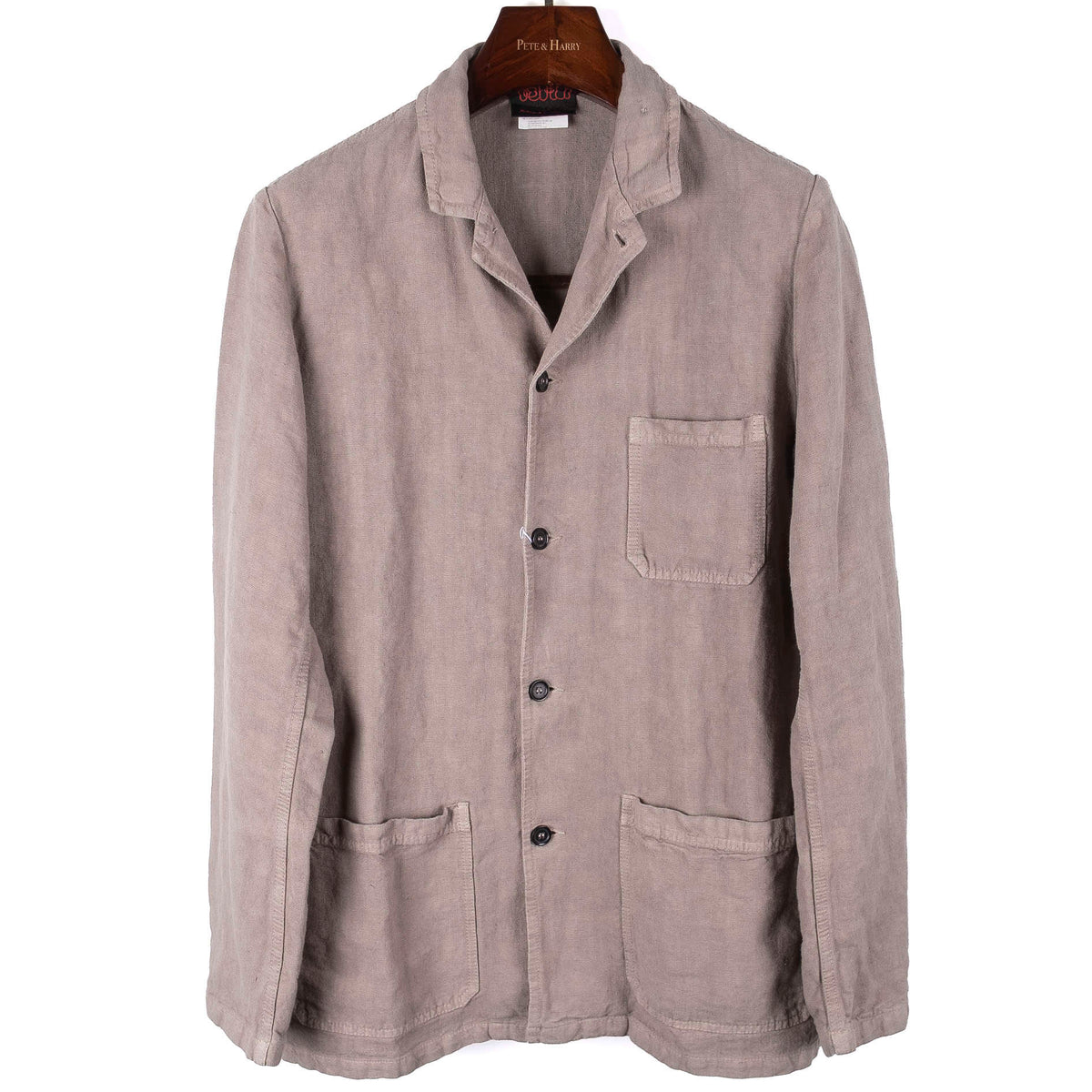 Light Grey French Chore Coat